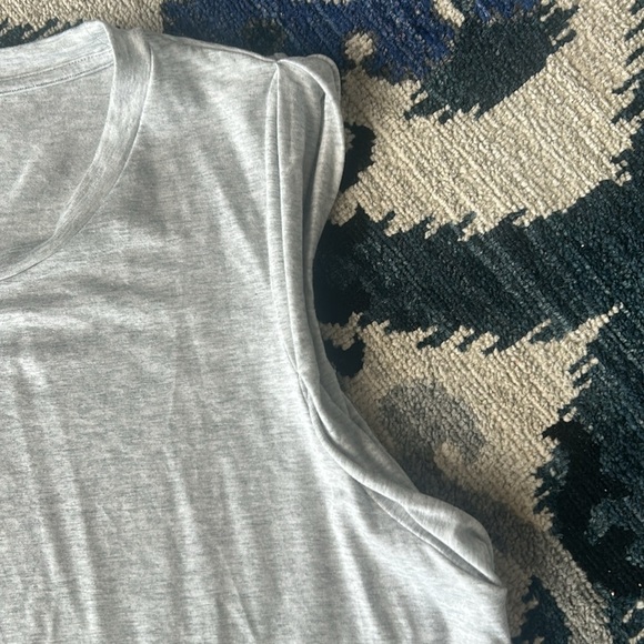 SUMMERSALT Heather Gray Dress with muscle tee sleeves - Picture 8 of 9